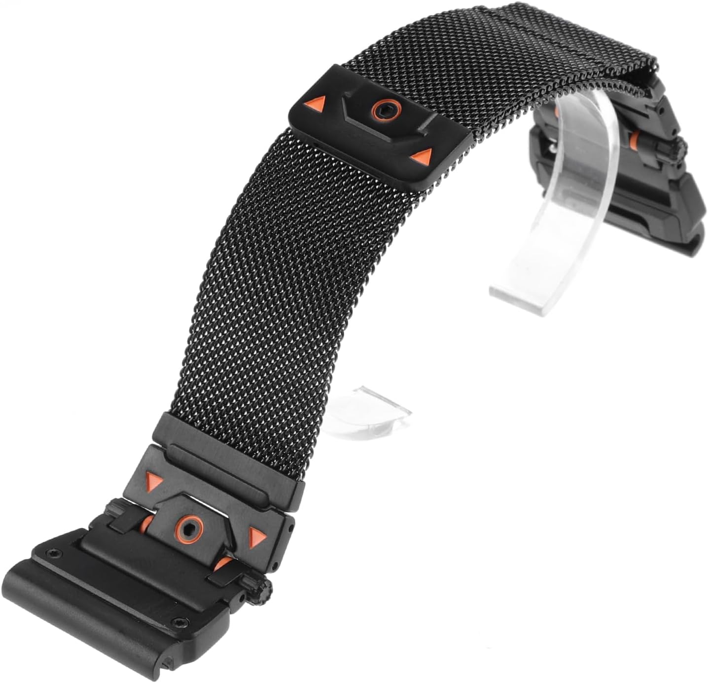 26mm Quick Fit Stainless Steel watch band strap Compatible with for Garmin Fenix 8（51mm) ,Fenix 7X/ 6X/ 5X Plus,Enduro 1 2 3,Descent MK1 Mk2i Mk2 Mk3 ,Tactix 7,TACTIX DELTA,Epix Pro 51mm,quatix 8,tactix8/7 Pro