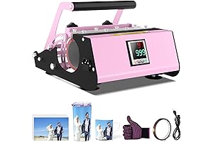 GIGU Sublimation Tumbler Heat Press Machine for 20-30oz Sublimation Blank Glass Cups