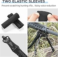 Vista 7 de EZshoot Eslingas de dos puntos 550 Paracord Correa ajustable con gancho de metal y giratorios sólidos para exteriores