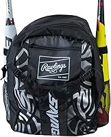Vista 15 de Rawlings SAVAGE Mochila Bolsa para Equipos T-Ball/Béisbol Juvenil y Softbol Múltiples Estilos