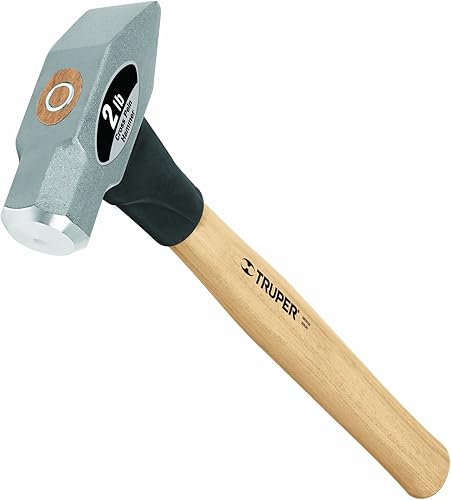 Miniatura 14 de Truper 33186 Martillo de trineo de 6 libras, mango de nogal, 16 pulgadas