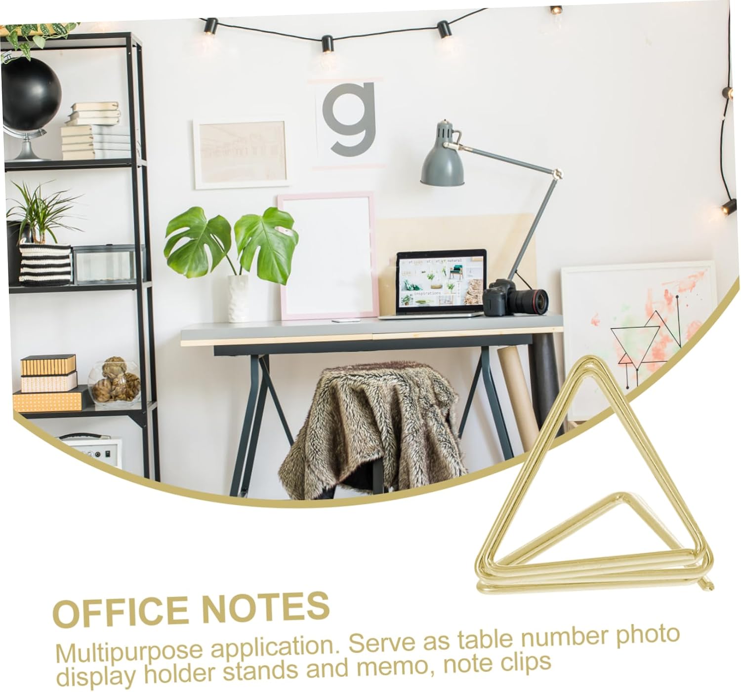 Uonlytech 25pcs Memo Clips and Photo Holders Double Design for Business Cards Messages and Photos for Weddings Shops and Displays