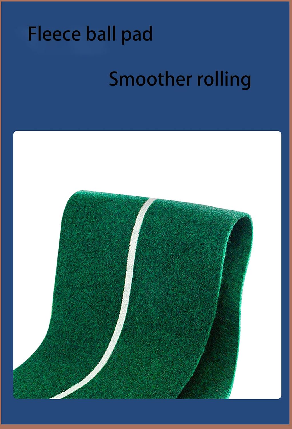 Automatic Ball Return Golf Putting Practice Device Indoor and Outdoor Putting Practice mat Practice Blanket Rubber Bottom Non-Slip