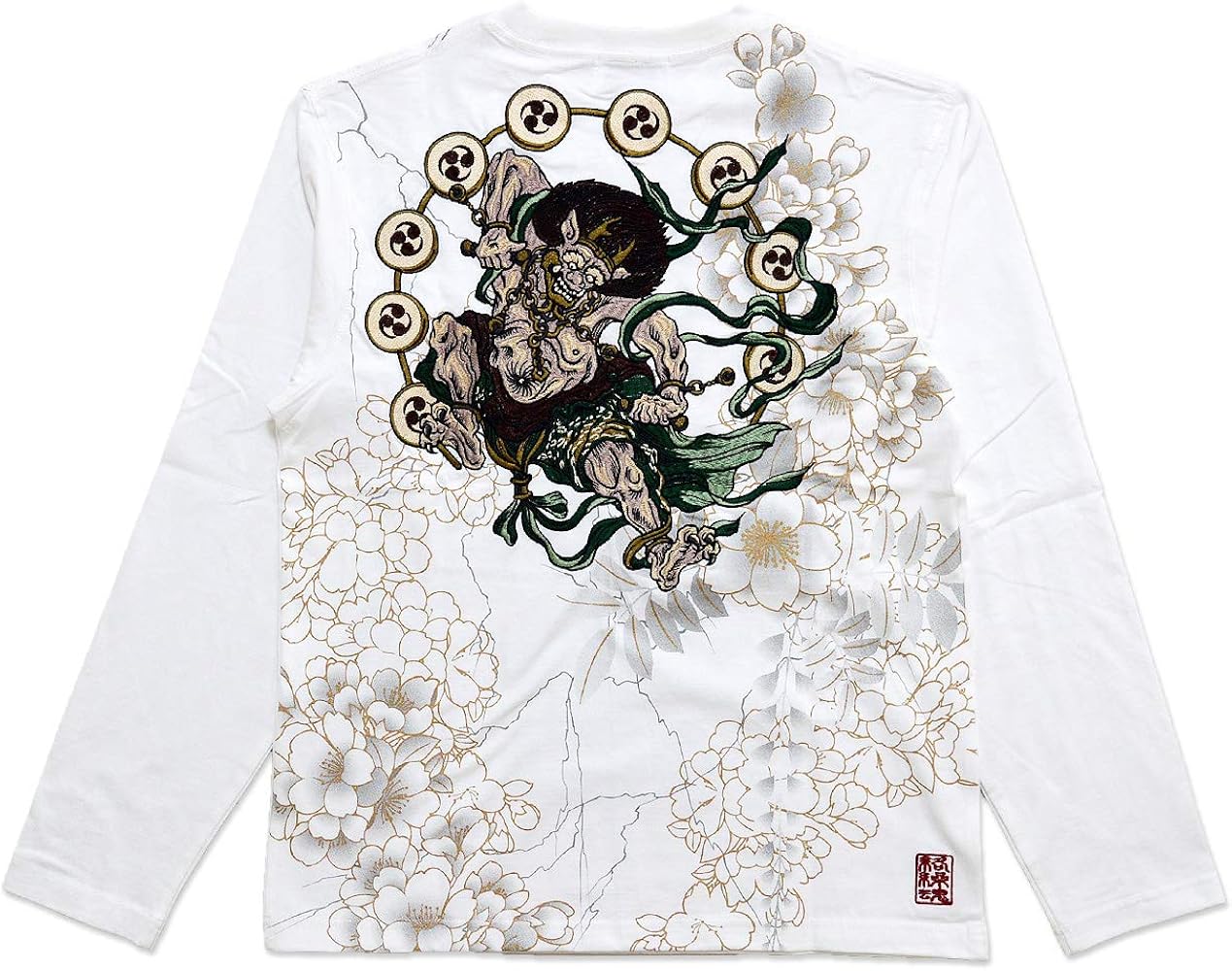 Amazon.co.jp: Karakuri Tamashii Fuujin Ryujin Long Sleeve T-Shirt