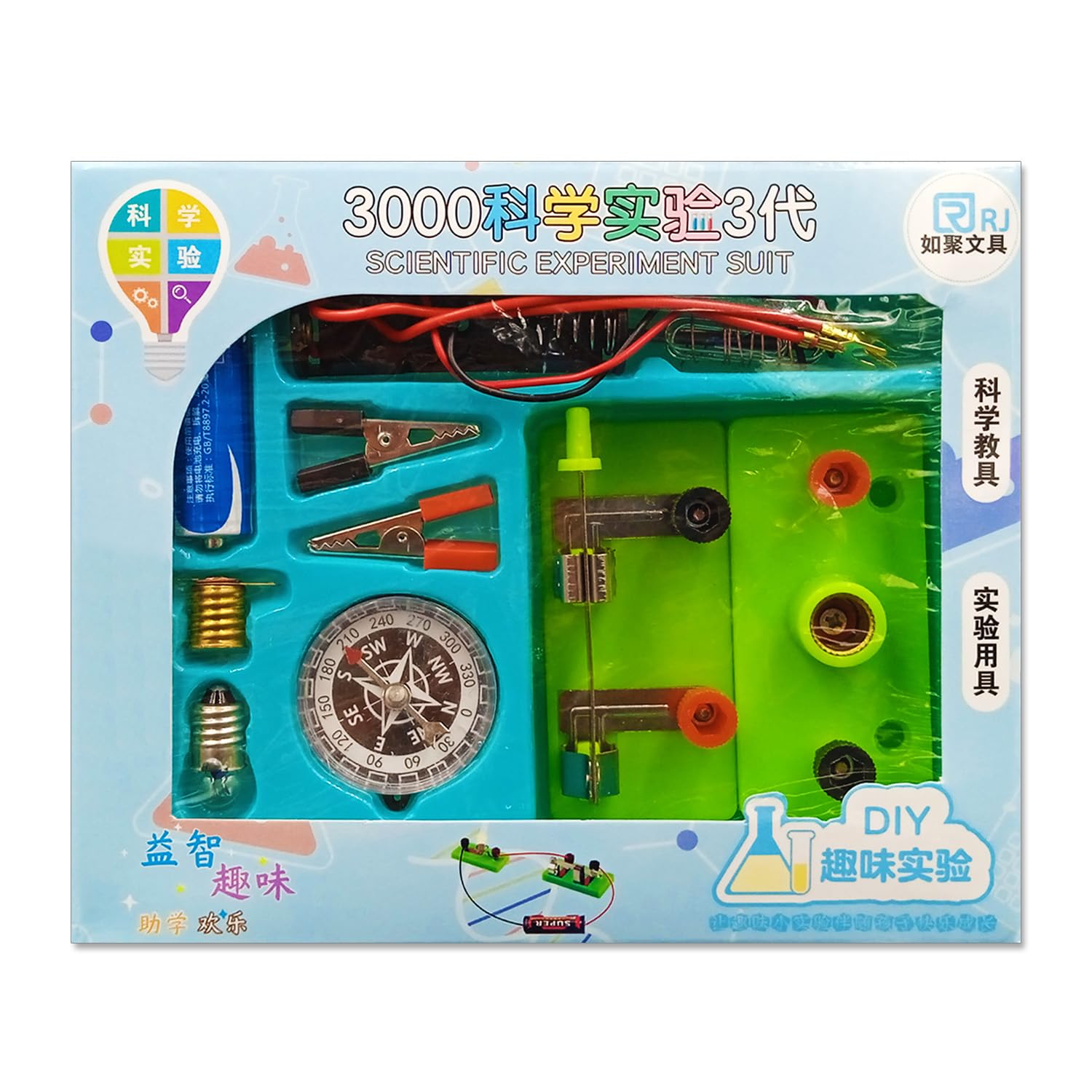 Scientific Experiment Suit - THE SMALL BULB LIGHTS UP