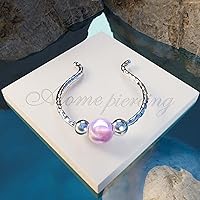 Vista 23 de Fake Opal Septum Rings