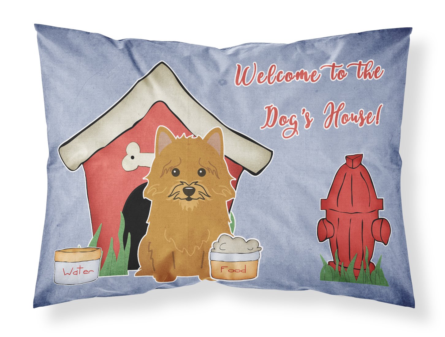 Taie d'oreiller Norwich Terrier collection cadeau ideal maîtres de chiens