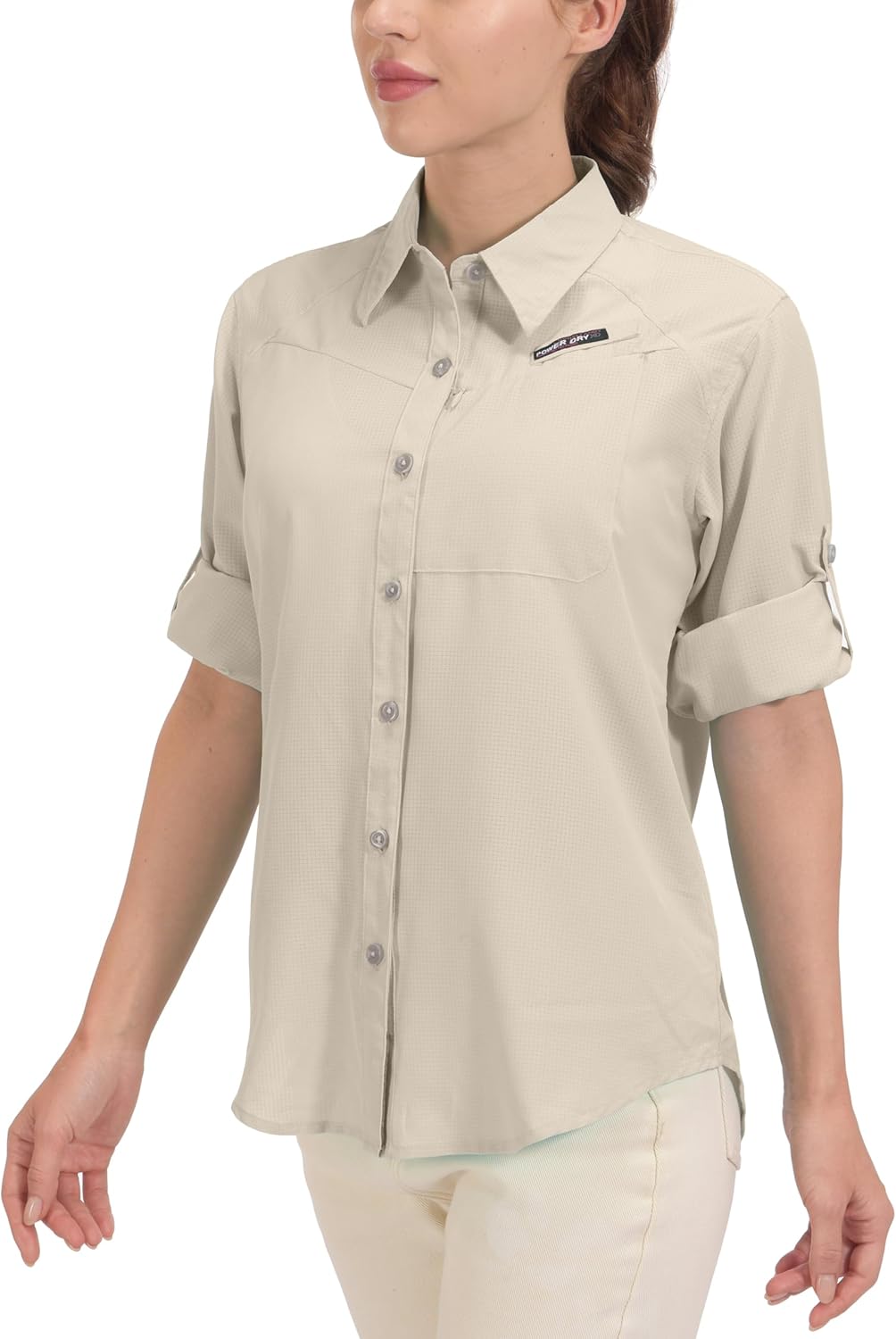 Little Donkey Andy Women's UPF 50 UV Protection Shirt, Breathable Long Sleeve Fishing Hiking Shirts, Quick Dry