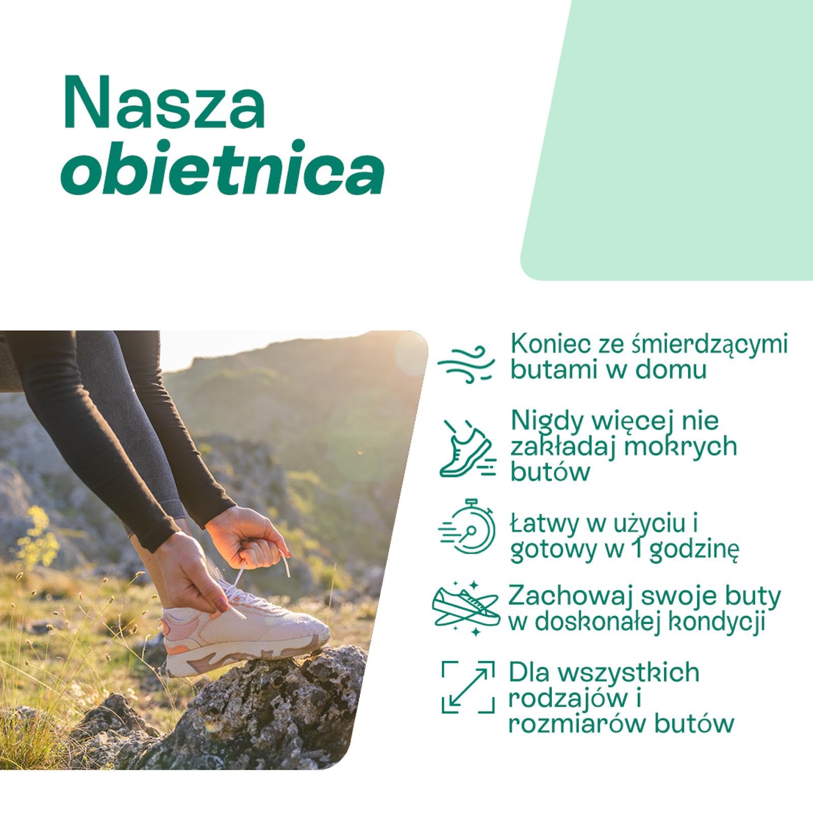 Shoefresh Odświeżacz do butów i suszarka do butów | Dezodoryzator do butów | Eliminator zapachu butów, suszarka do butów, elektryczna | Opod