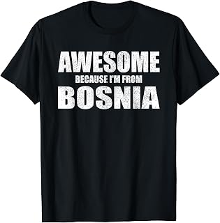 Bosnia Travel Accessories From Bosnia Citizen T-Shirt