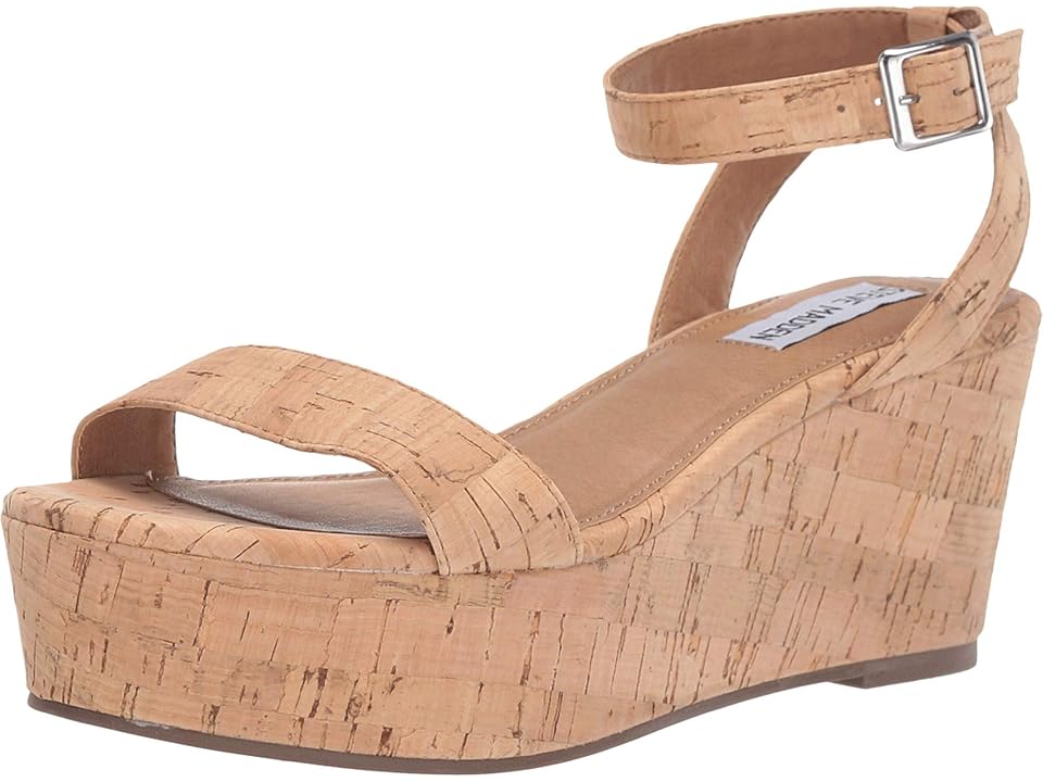 

Steve Madden Marigold (Natural Multi) Women's Wedge Shoes