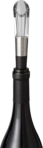 Miniatura 6 de Rabbit Aireador y vertedor de vino 11 x 11 x 52 pulgadas transparenteacero inoxidable