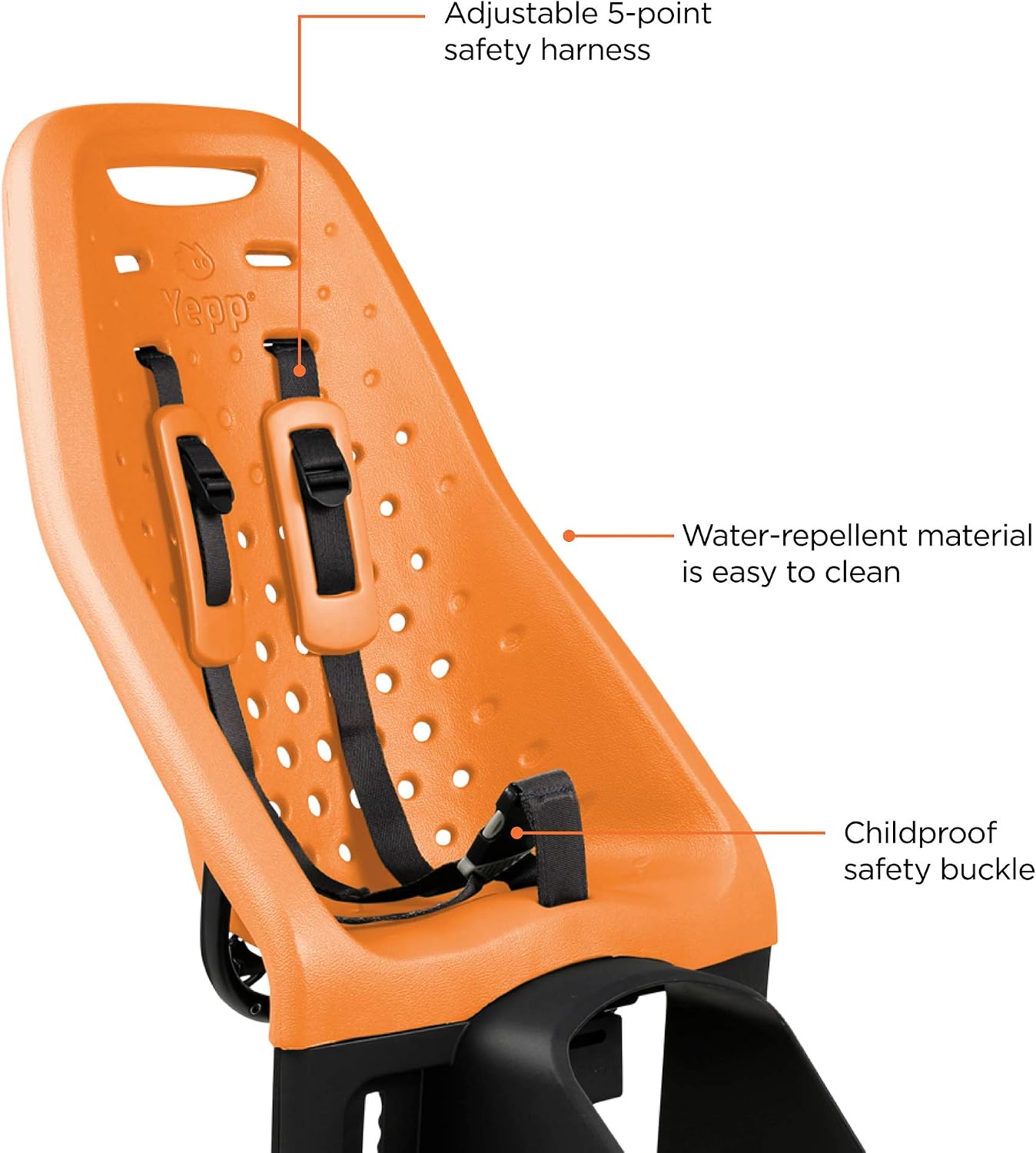 Thule Yepp Maxi Rack Mount Child Bike Seat