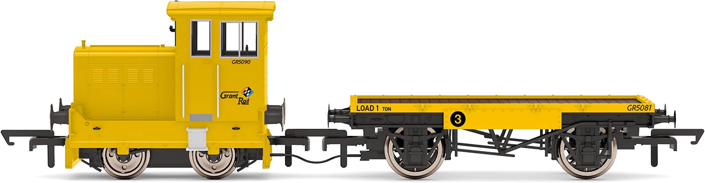 Hornby R3853 GrantRail Ltd, Ruston & Hornsby 48DS, 0-4-0, GR5090 - Era 9 Locomotive - Diesel