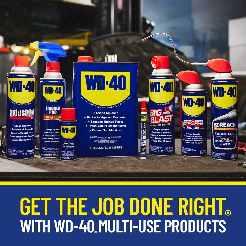 WD-40 Original Formula, Multi-Use Product with Smart Straw Sprays 2 Ways,12 OZ, 3-Pack, 12 OZ, [8-Pack]