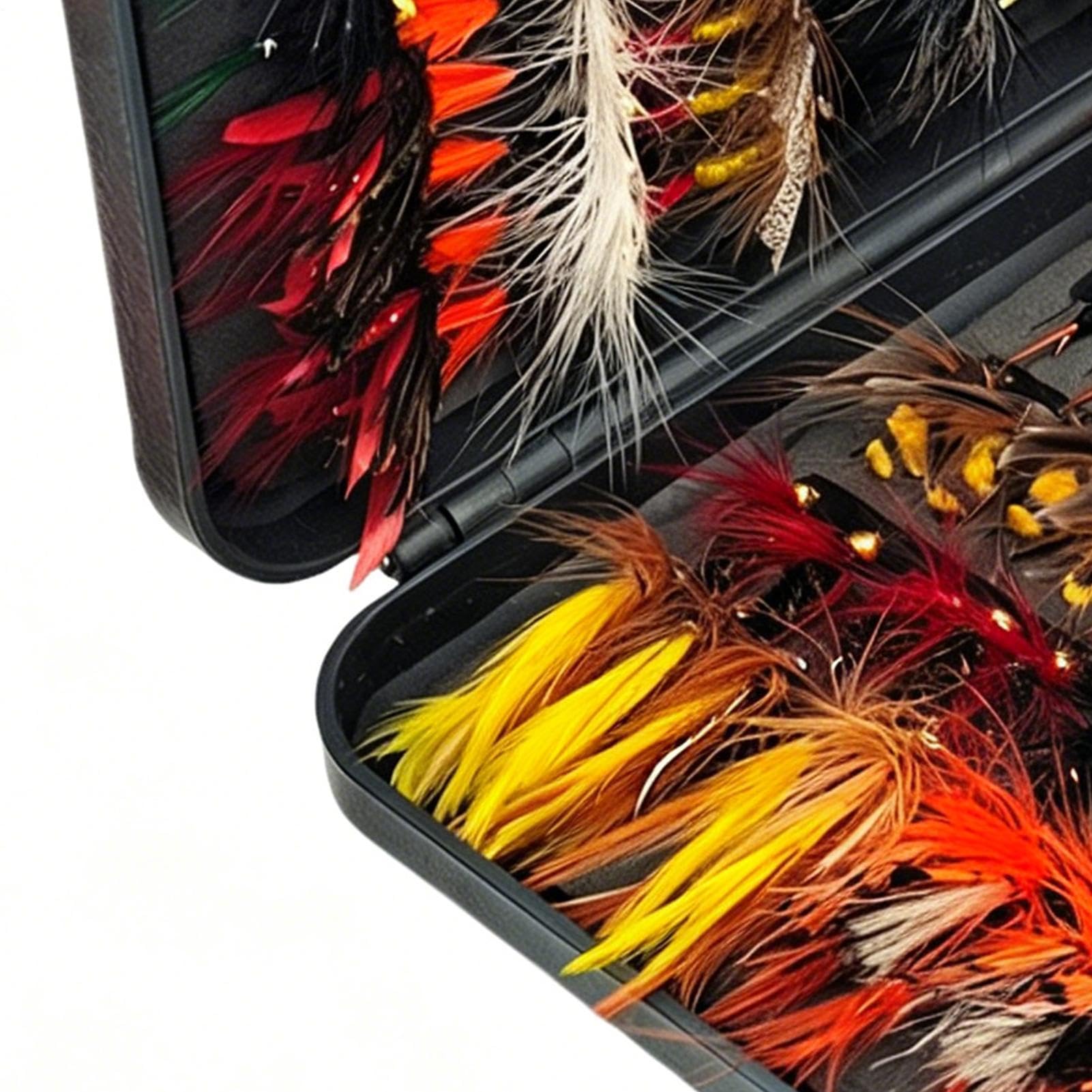 Esche Artificiali Per Trota Set Di 120 Esche Secche E Umide Con | Richiamo ideale per la Pesca all'Aperto Per Trota, Black Bass, Finocchio In Acque Dolci, Fiumi, Torrenti E Laghi