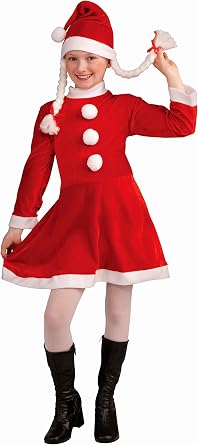 Forum Novelties Childs Deluxe Lil Ms. Santas Helper Costume