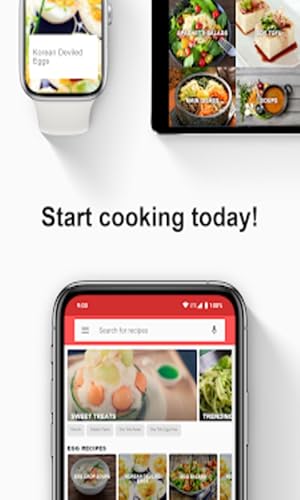 Livro de receitas coreano offline
