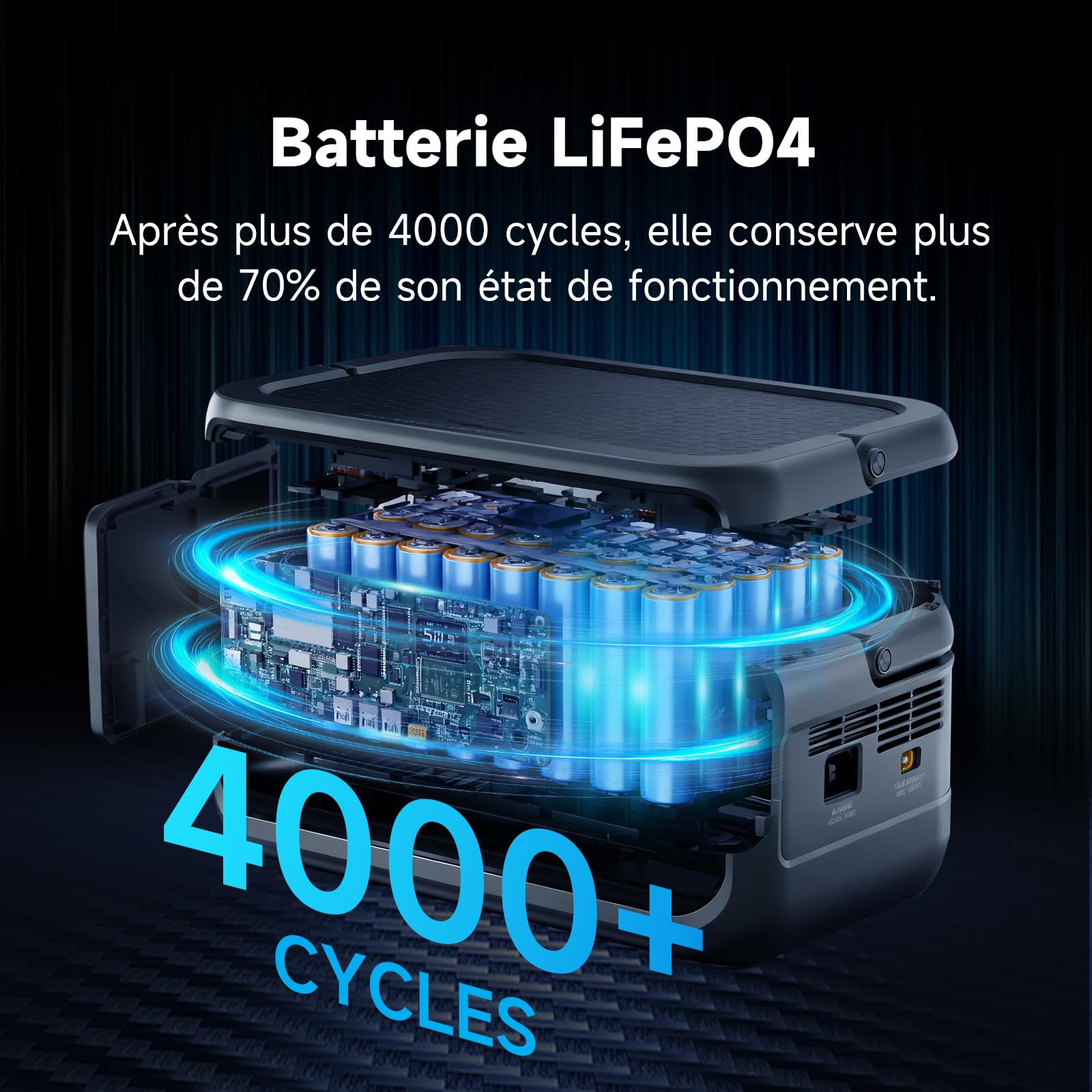 ALLPOWERS P300 Station électrique Portable: 256Wh LFP avec Fonction UPS, Chargement Rapide, 1 x 300W(crête 600W) Groupe electrogene Silencieux. générateur Solaire pour Camping, Jardin, fête
