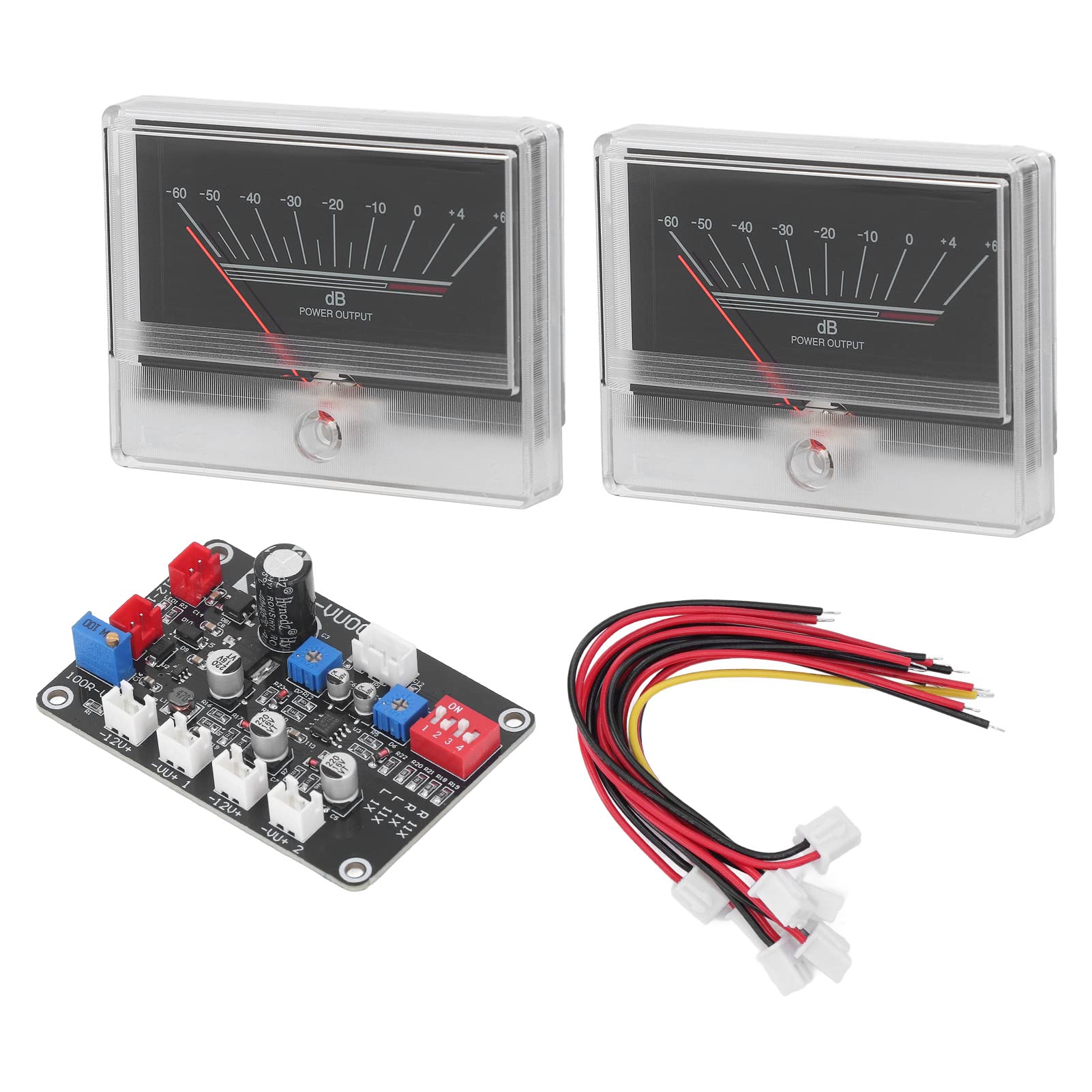Vu Mètre Db Mètre Amplificateur de Puissance Carte Pilote Niveau Audio Préamplificateur Ampli pour Kit Enseignes