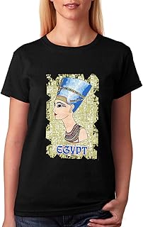 تيشرت للنساء من برينت اونلاين - اسود