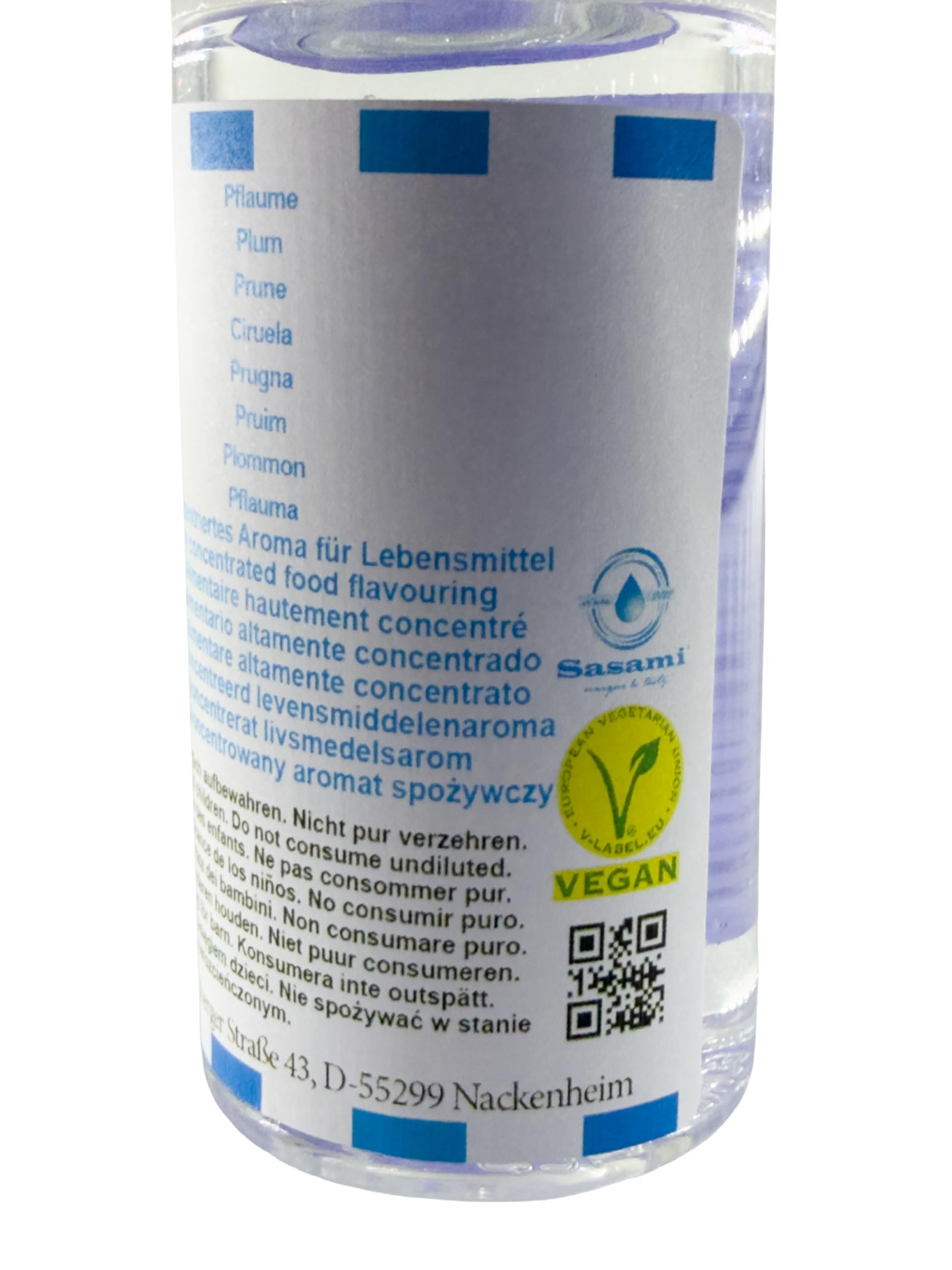 Ciruela aroma concentrado - Vegano - Sasami - 10ml