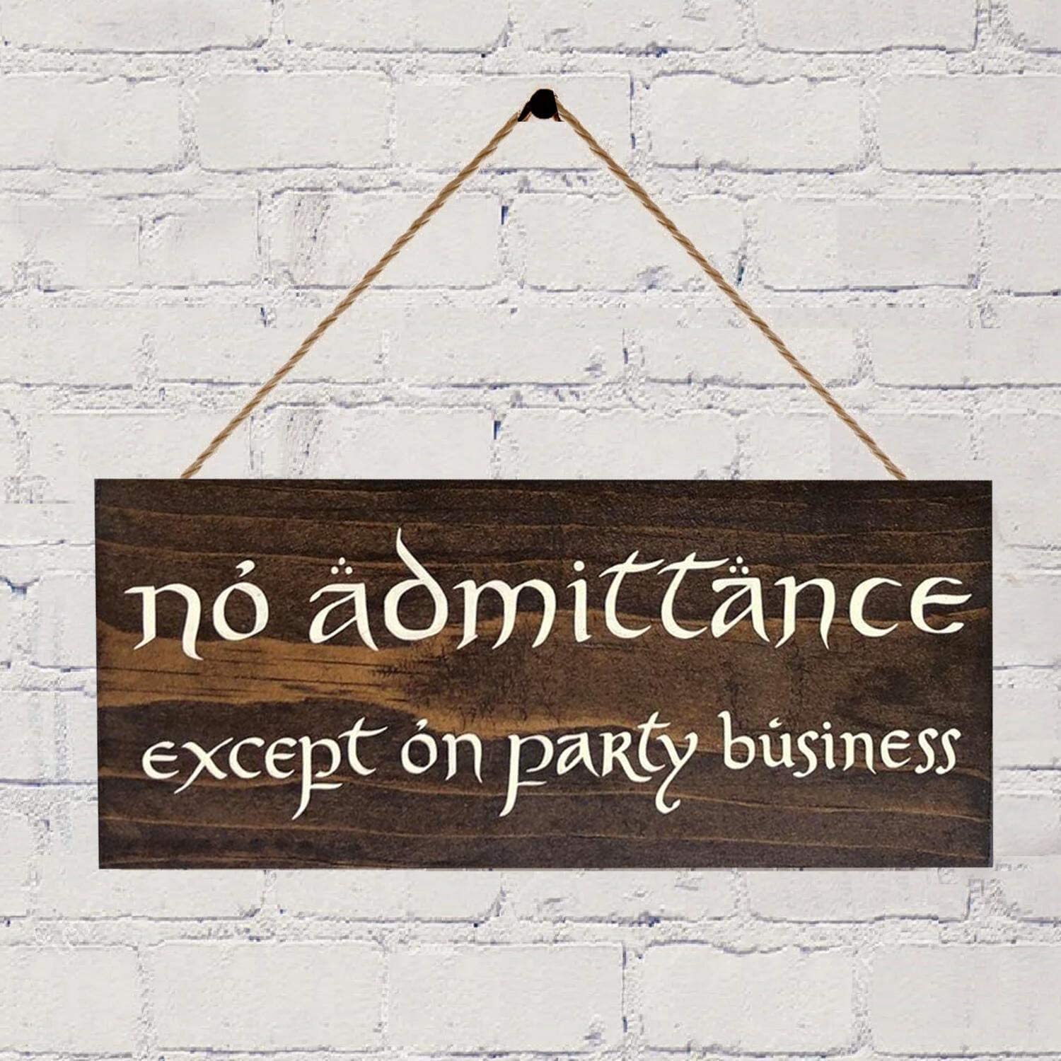 Wood Sign Good Coffee Is A Pleasure Good Friend Are A Treasure For Friends,Coffee Bar,Gift, Indoor Outdoor 6" X 12" Sign (No Admittance Except On Party Business, 12 X 6inch)