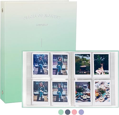 FondReco Álbum de fotos 2X3 160 Pocket compatible con Fujifilm Instax Mini 11 12 9 7+ 40 Evo Liplay 90 8 Instant CameraMini Link SP-1 Impresora,
