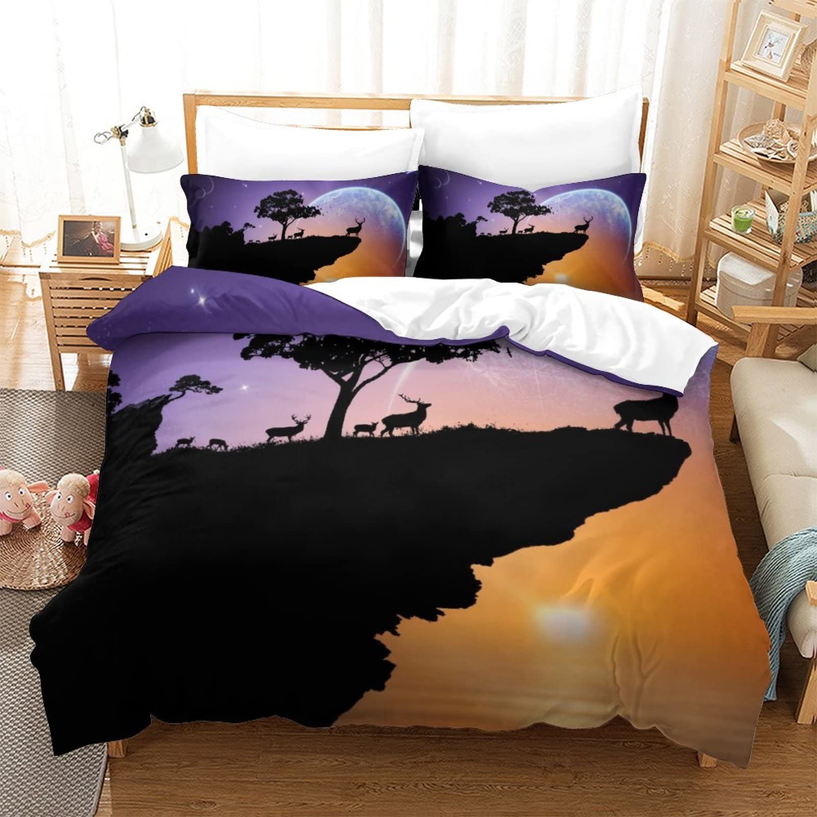 Housse de couette 3D imprimée pour transformer l'ambiance de votre chambre