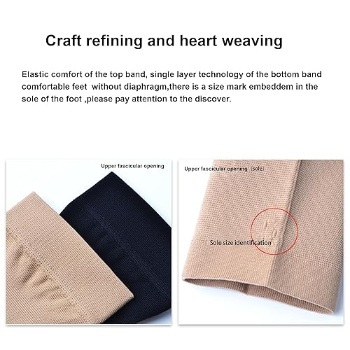 Miniatura 3 de Calcetines de compresión de tobillo, manga de compresión eficaz para aliviar el dolor de pies, hinchazón, fascitis plantar, esguince, neuropatía,