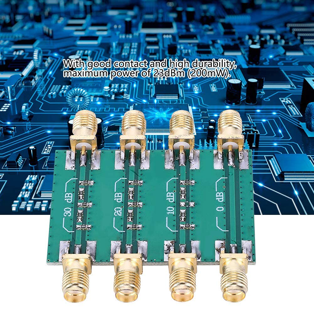 Atenuador Fijo RF DC-4.0GHz SMA Doble Cabeza Hembra para Módulos