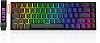 FKZ X BOYI 66Pro-Flash Magnetic Switch Aluminum Gaming Keyboard,60% Hall Effect Rapid Trigger Adjustable Actuation Custom RGB USB-C Wired Mechanical Keyboard with Backlit Side Printed Keycaps