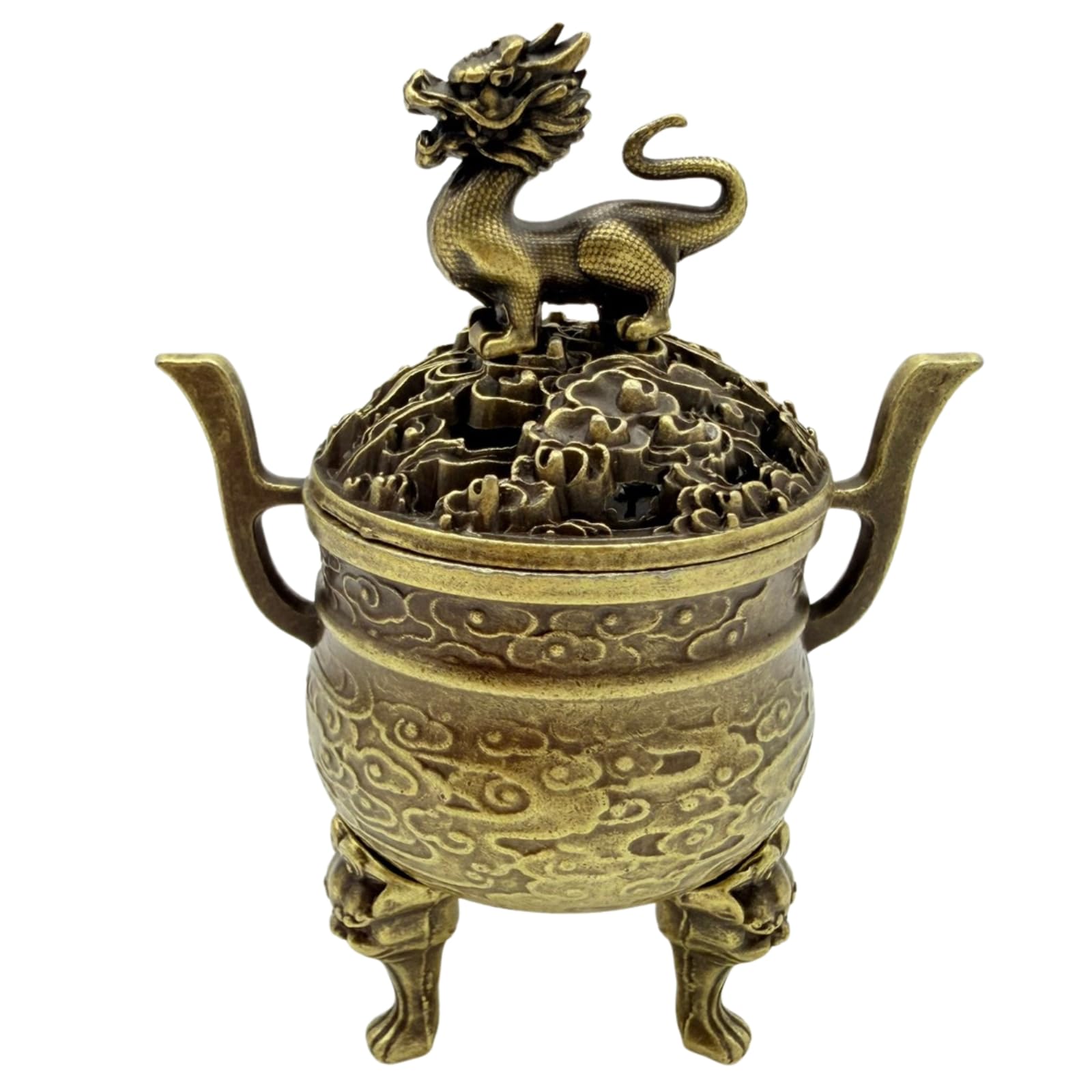 Mini Incense Holder with Lid, Yoga & Meditation