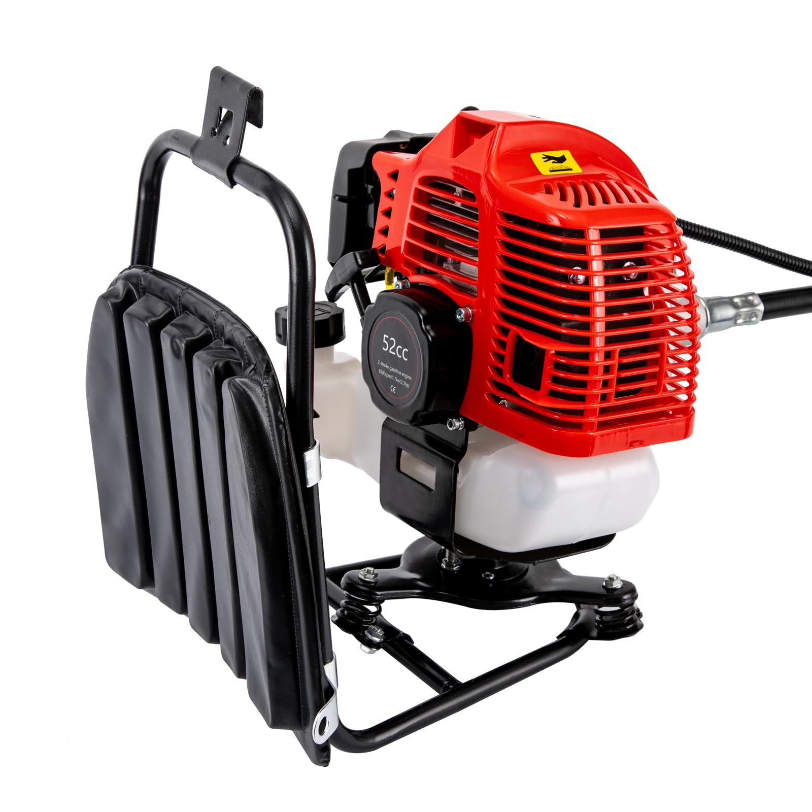 Desbrozadora de césped de gasolina 5 en 1, herramienta de jardín, 52 cc, gasolina, cortasetos, desbrozadora, podadora multifunción, 1700 W