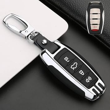 Zinc Alloy Car Remote Key Case Cover,for Great Wall Haval Hover H1 H4 H6 H7 H9 F5 F7 H2S GMW Coupe M6 Zinc Alloy, A Silver Ring02