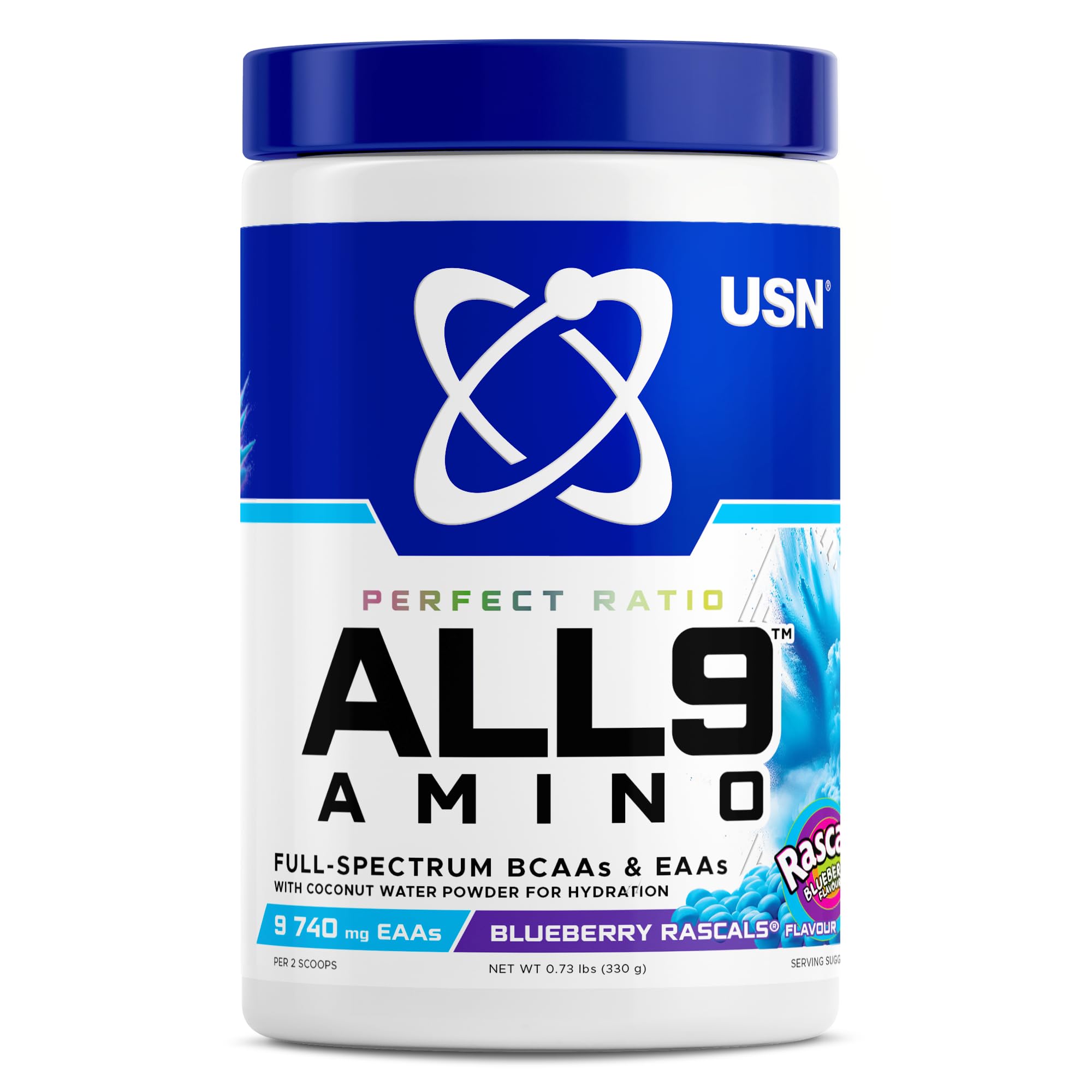 USN ALL 9 AMINO BLUEBERRY FLAVOR
