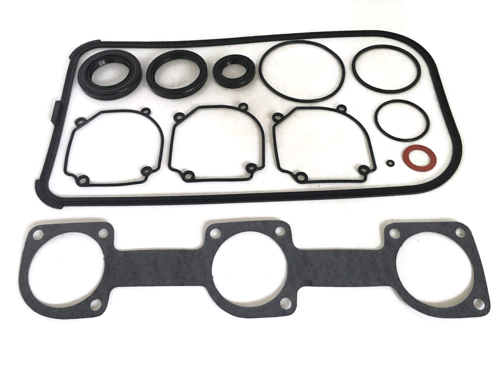 Motor de barco compatible con Yamaha Parsun fuera de borda 75CV 85CV 688-W0001-00 01 Kit de juntas de cabeza de potencia Motor de 2 tiempos