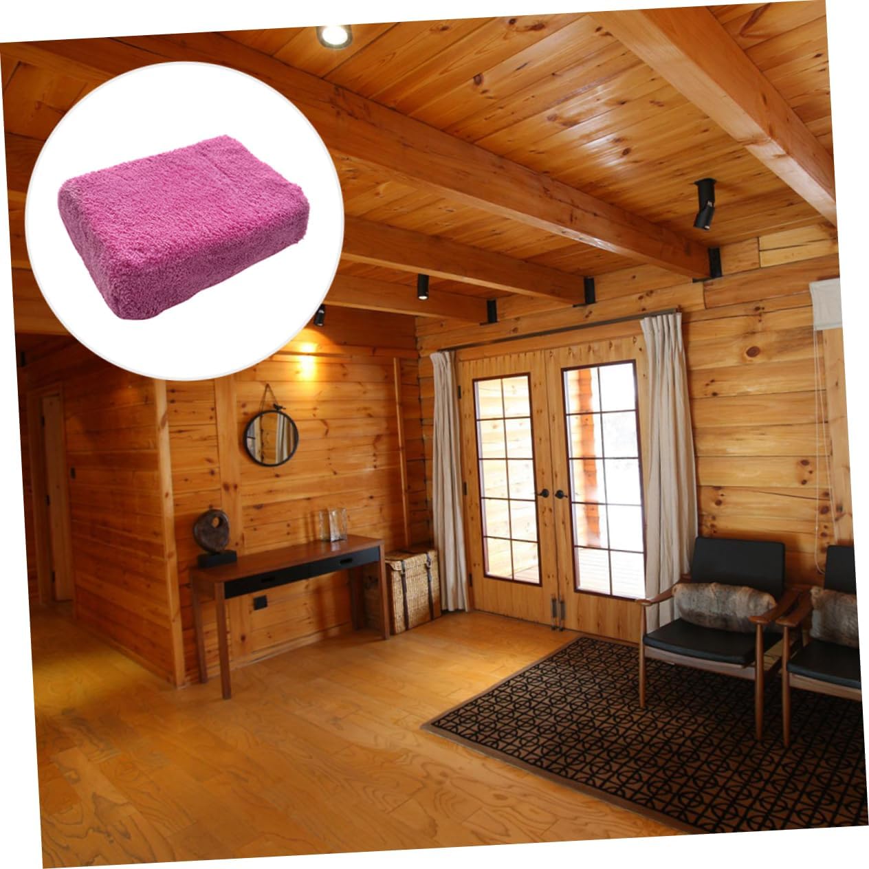 Car Cleaning Sponge Block High Absorbency Honeycomb Design for Washing for Easy Handling Scratch Car Care Tool for Auto Detailing