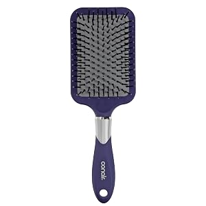 Conair Totally Smooth Ultra Paddle Brush Wide Detangling Hair Brush with Ball-Tipped Bristles and Flexible Cushion Base Ideal