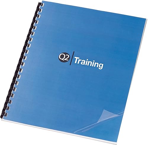 Miniatura 3 de GBCampreg Clear View - Cubiertas para sistema de encuadernación de presentación, 8 12 x 11, transparente, 100 por caja