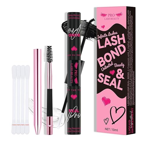 Pegamento y Sellador para Pestañas en Racimo, Pegamento y Sellador Impermeable para Pestañas en Racimo para Extensiones de Pestañas DIY, Agarre