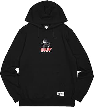 【希少】HUF ハフ×フェリックス パーカー 希少】HUF ハフ×フェリックス パーカー - メルカリ