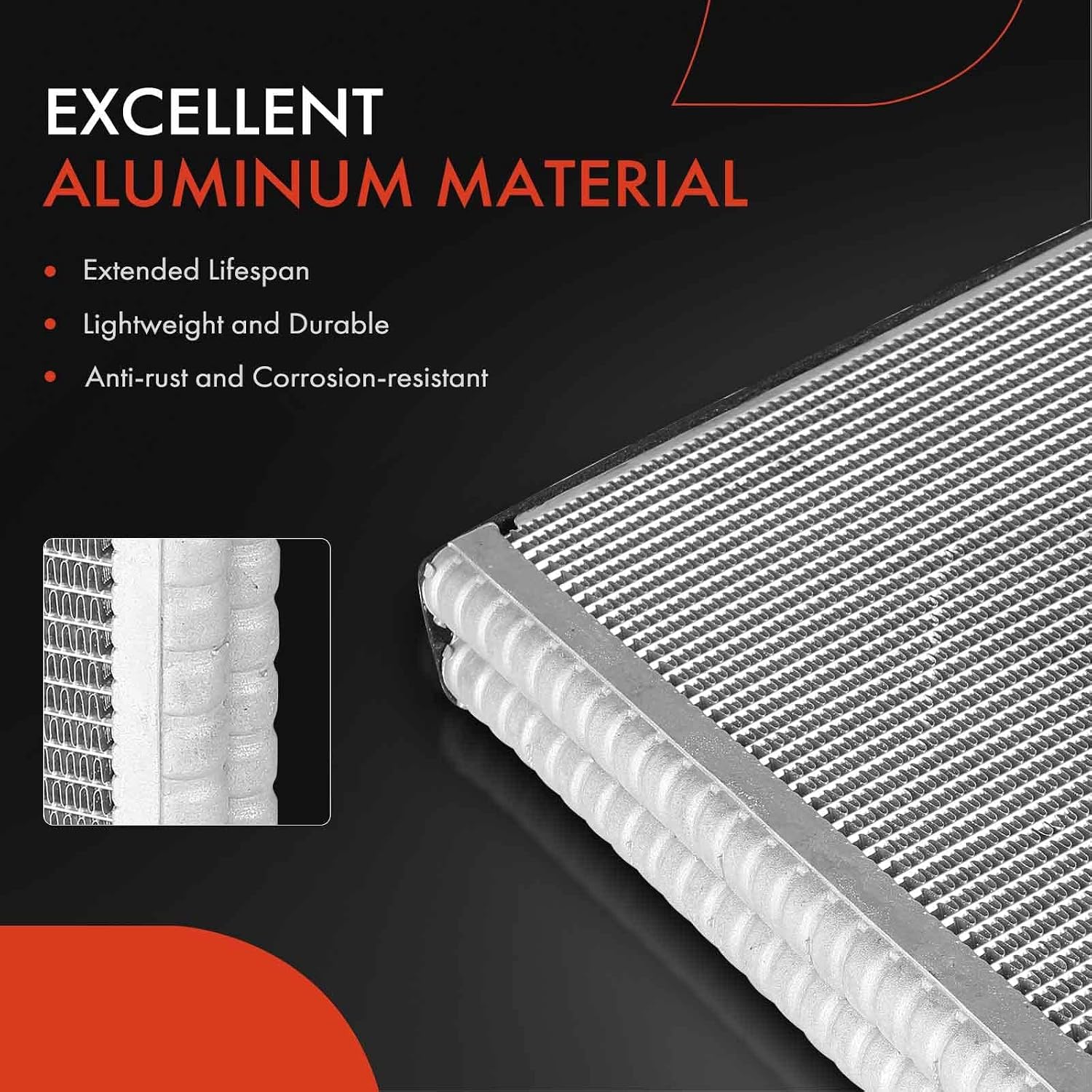 A-Premium AC Evaporator Core Compatible with Audi A4 Quattro/S4/A4/A5/A5 Quattro/A5/A5 Quattro/S5/Q5/Q5/A4/A5/S5