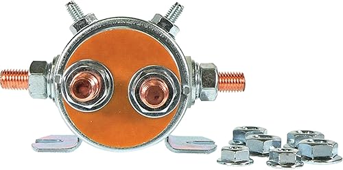 Miniatura 2 de DB Electrical 240-20014 Nuevo solenoide de servicio continuo compatible conreemplazo para carrito de golf Marine Industrial Winch 24 V 5 Term 70-6918