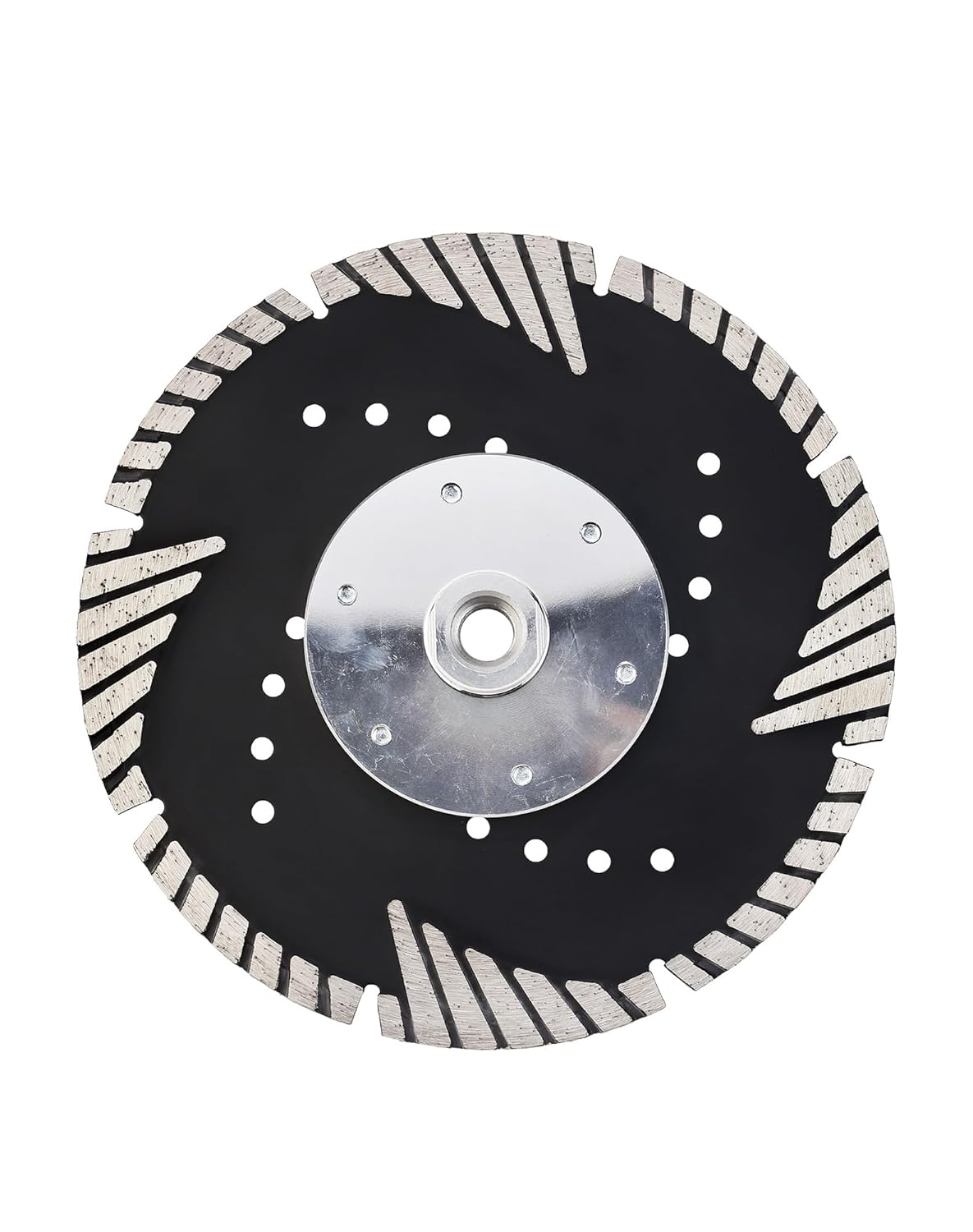 Casaverde 7" Granite Cutting Disc,Turbe Diamond Blade with Removable 5/8-11 Thread Dry Cutting for Granite Marble Stone and Hard pavers