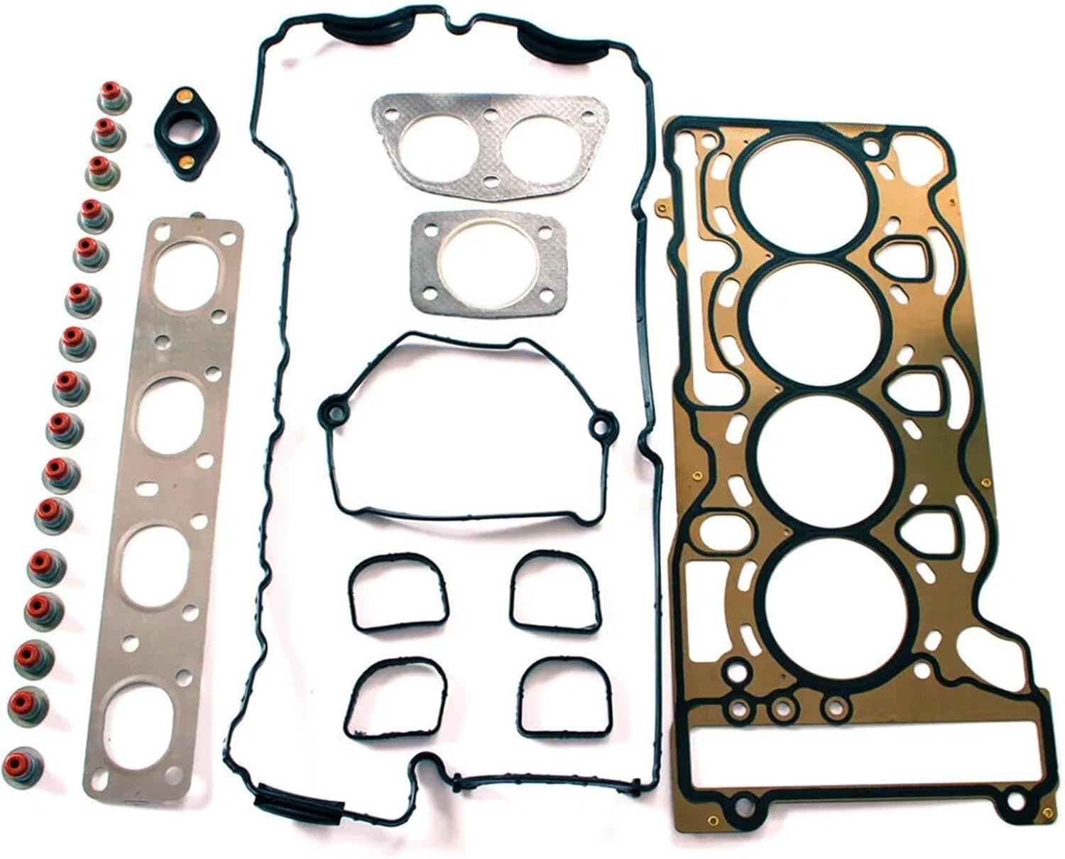 N46B20 Cylinder Head Gasket Set Compatible with BMW 120i 318i 320i 520i E60 E88 X3 Z4 2.0L 2005-2012 Auto Engine Parts