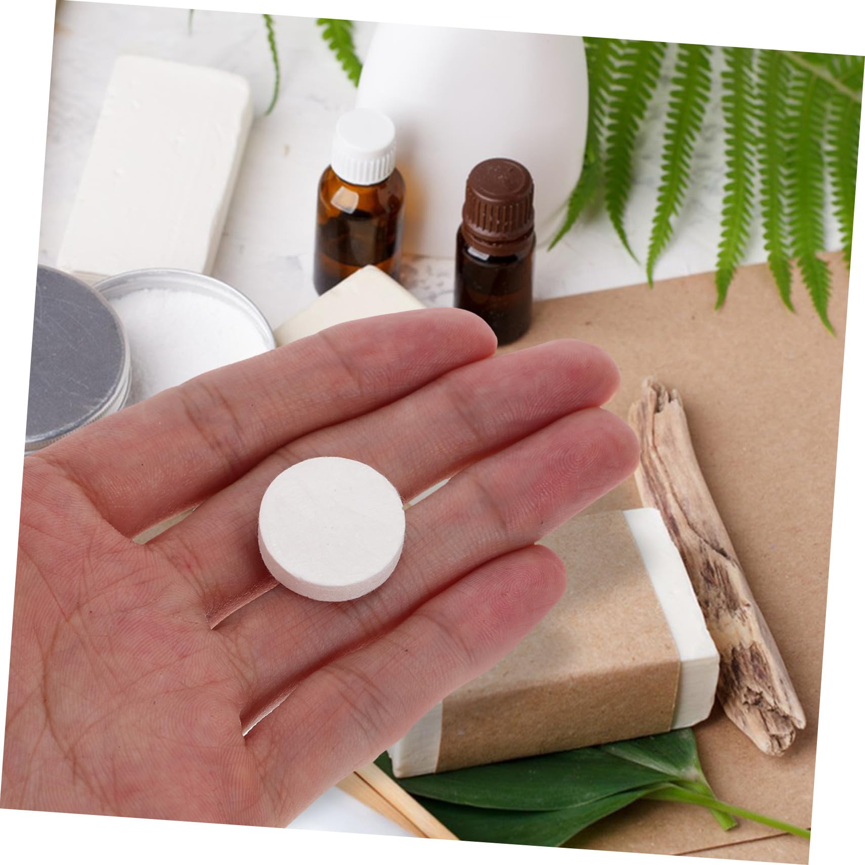 VICASKY 400 Pezzi Maschere Compresse in Maschere Compresse Facili Usare e Trasportare per Trattamenti con Prodotti Naturali Colore Casuale