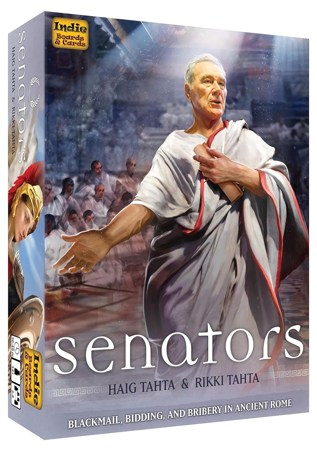 Indie Board & Card Games SE01 - Gioco di carte "Senators" [lingua tedesca]