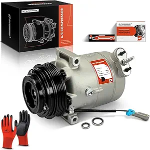 A-Premium AC Compressor with Clutch for Chevrolet Malibu 2.2L (2004–2006)