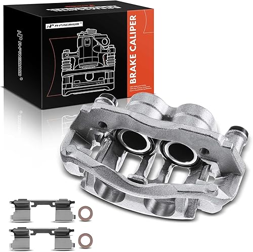 A-Premium Conjunto de pinza de freno de disco con soporte compatible con modelos seleccionados Dodge, Freightliner y Mercedes-Benz - Sprinter 2500